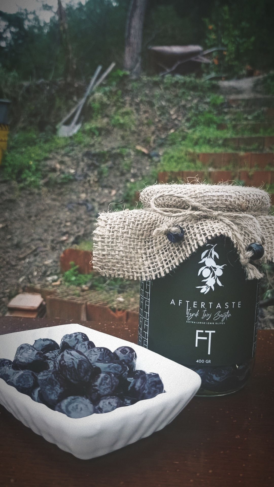 İznik İrisi Zeytin & Black Pearl of İznik | 400 GR